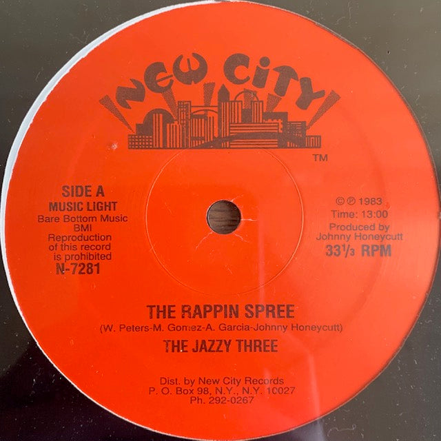 Jazzy Three - The Rappin Spree
