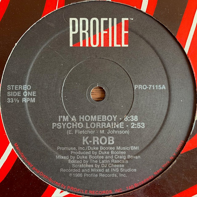 K-Rob - I'm A Homeboy