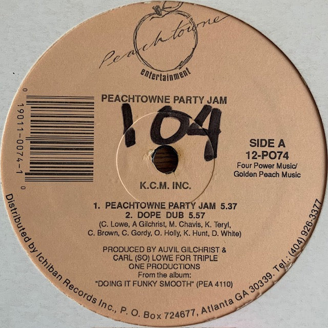 K.C.M. Inc. - Peachtowne Party Jam