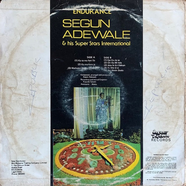 Segun Adewale & His Super Stars International - Endurance