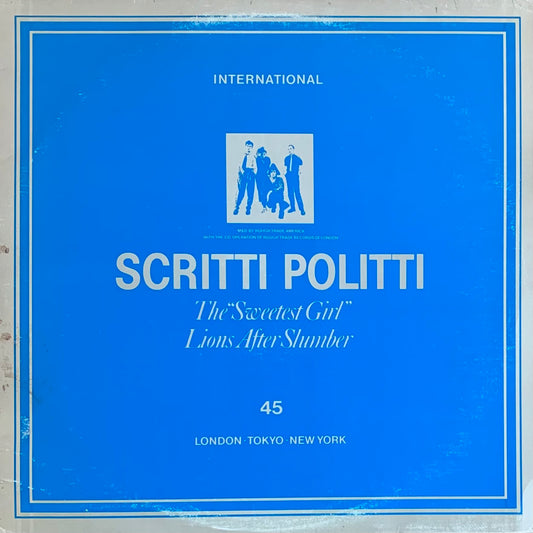 Scritti Politti - The "Sweetest Girl"