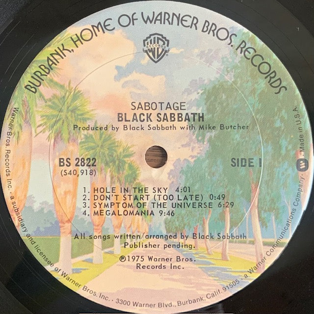 Black Sabbath - Sabotage