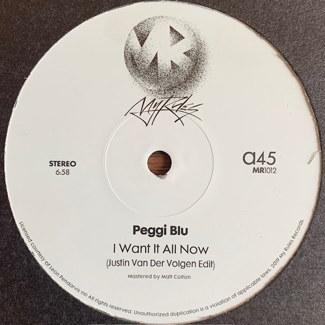 Peggi Blu / Gregg Diamond - I Want It All Now / This Side Of Midnight