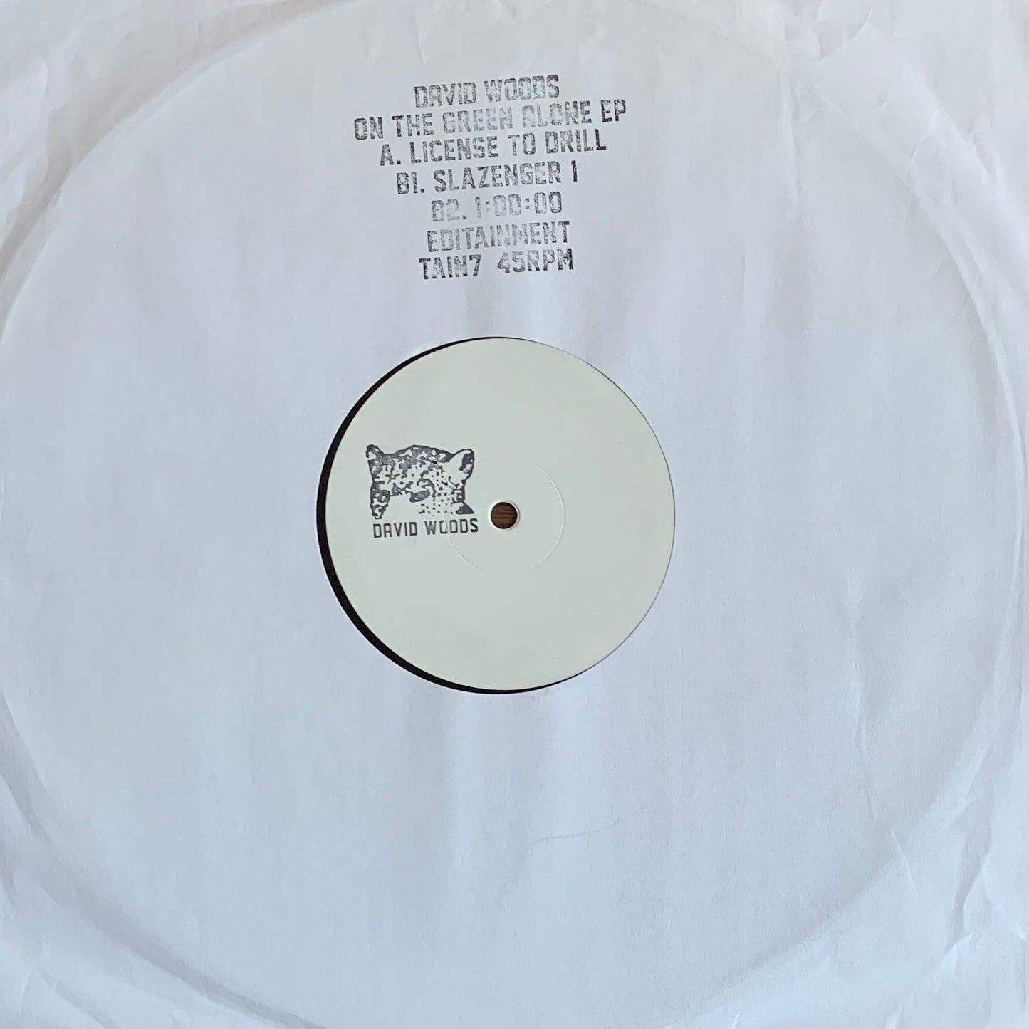 David Woods - On The Green Alone EP