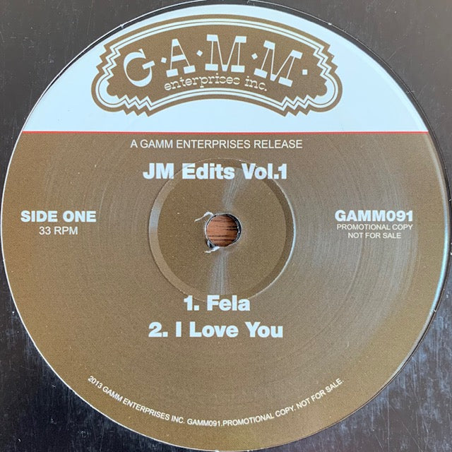 Jonny Miller - JM Edits Vol.1