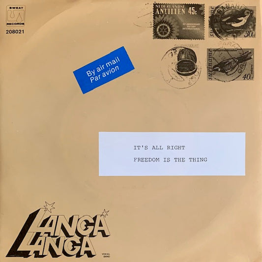 Langa Langa - It's All Right [7”]