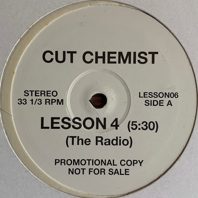 Cut Chemist - Lesson 4 / Lesson 6
