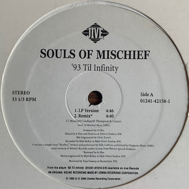 Souls Of Mischief - 93 'Til Infinity