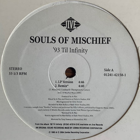 Souls Of Mischief - 93 'Til Infinity