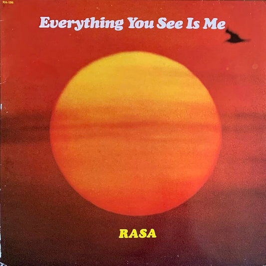 Rasa - Everything You See Is Me