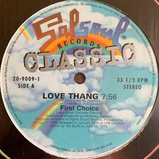 First Choice - Love Thang