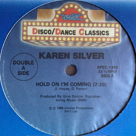 Karen Silver - Hold On I'm Coming
