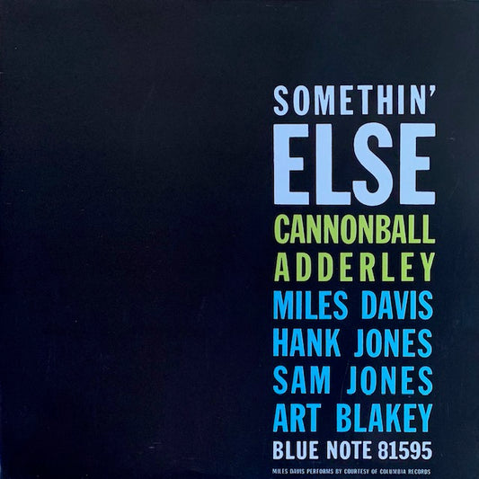 Cannonball Adderley - Somethin' Else