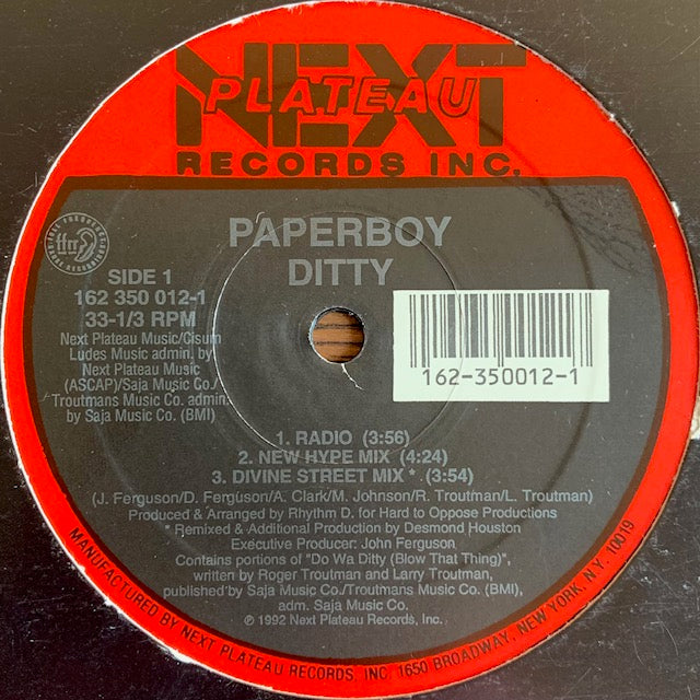Paperboy - Ditty
