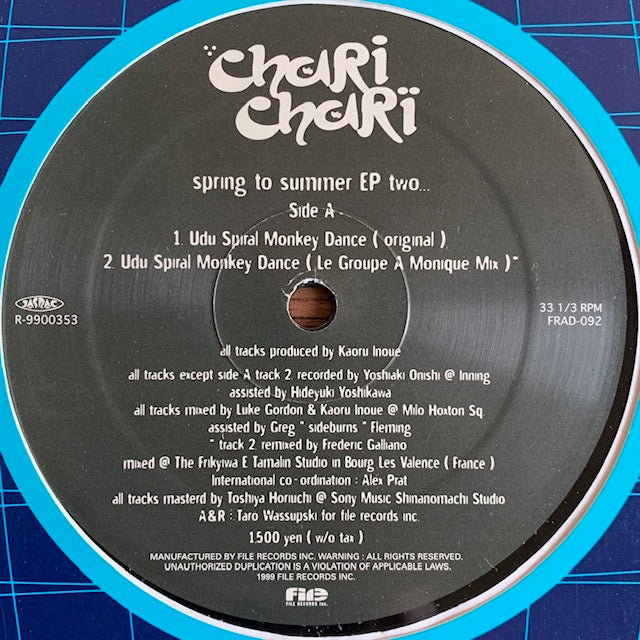 Chari Chari - Spring To Summer EP Two...