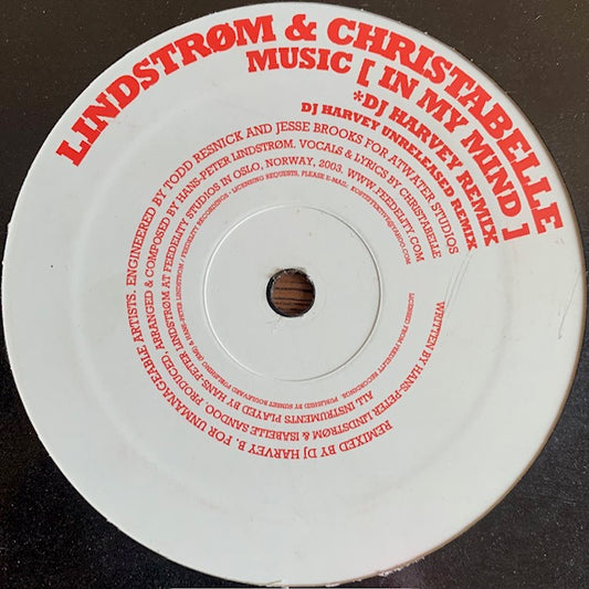 Lindstrøm & Christabelle - Music (In My Mind) (DJ Harvey Remix)
