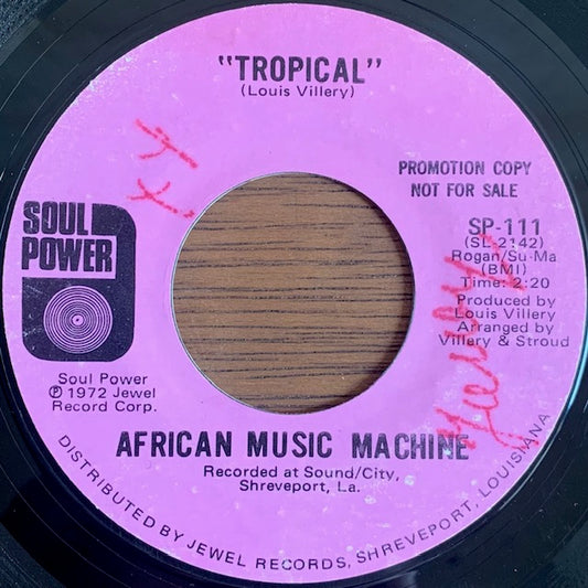 African Music Machine - Tropical [7”]