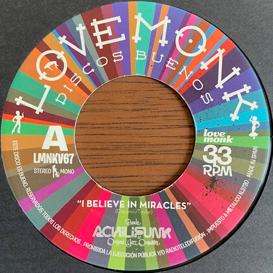 Banda Achilifunk - I Believe In Miracles [7”]