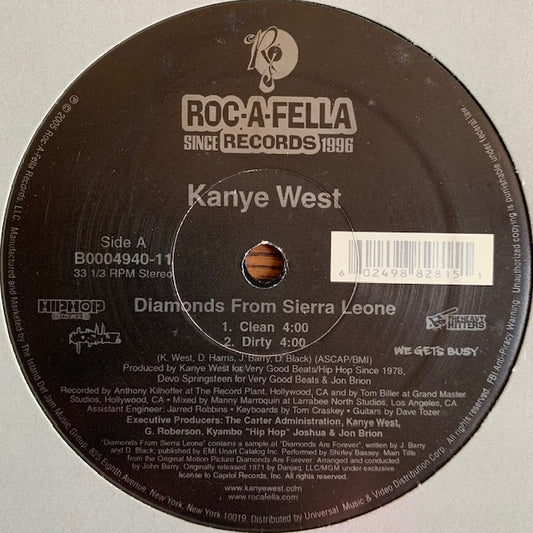 Kanye West - Diamonds From Sierra Leone Remix