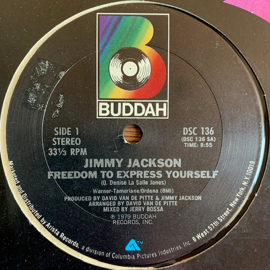 Jimmy Jackson - Freedom To Express Yourself