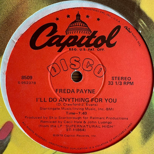Freda Payne - I'll Do Anything For You