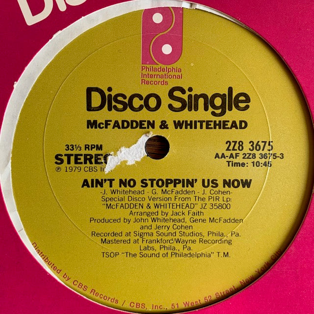 McFadden & Whitehead - Ain't No Stoppin' Us Now