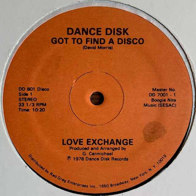 Love Exchange - Got To Find A Disco
