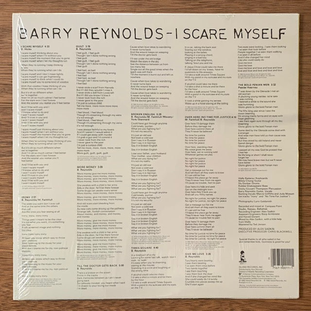 Barry Reynolds-I Scare Myself