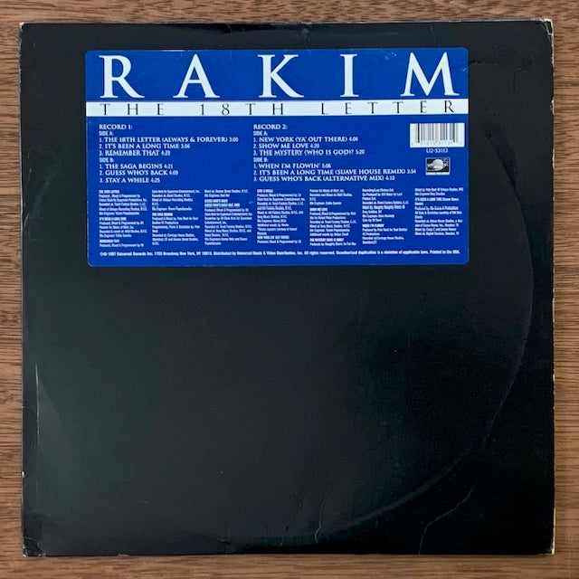 Rakim-The 18th Letter