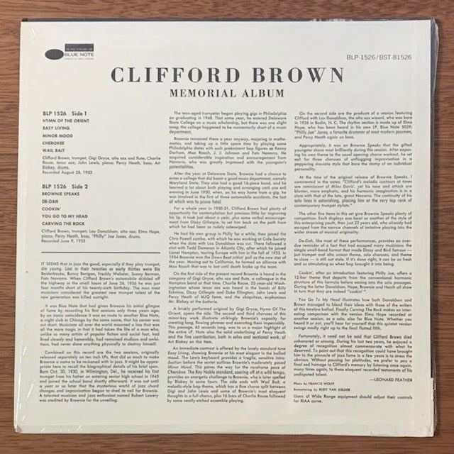 Clifford Brown-Memorial Album