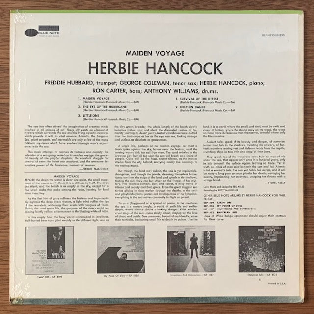 Herbie Hancock-Maiden Voyage (処女航海)