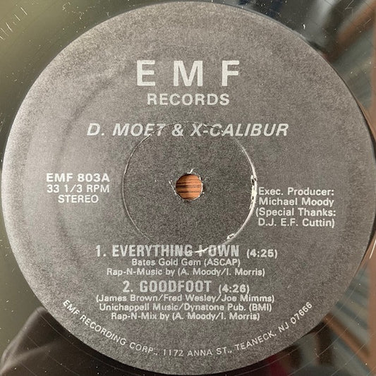 D. Moet & X-Calibur-Everything I Own