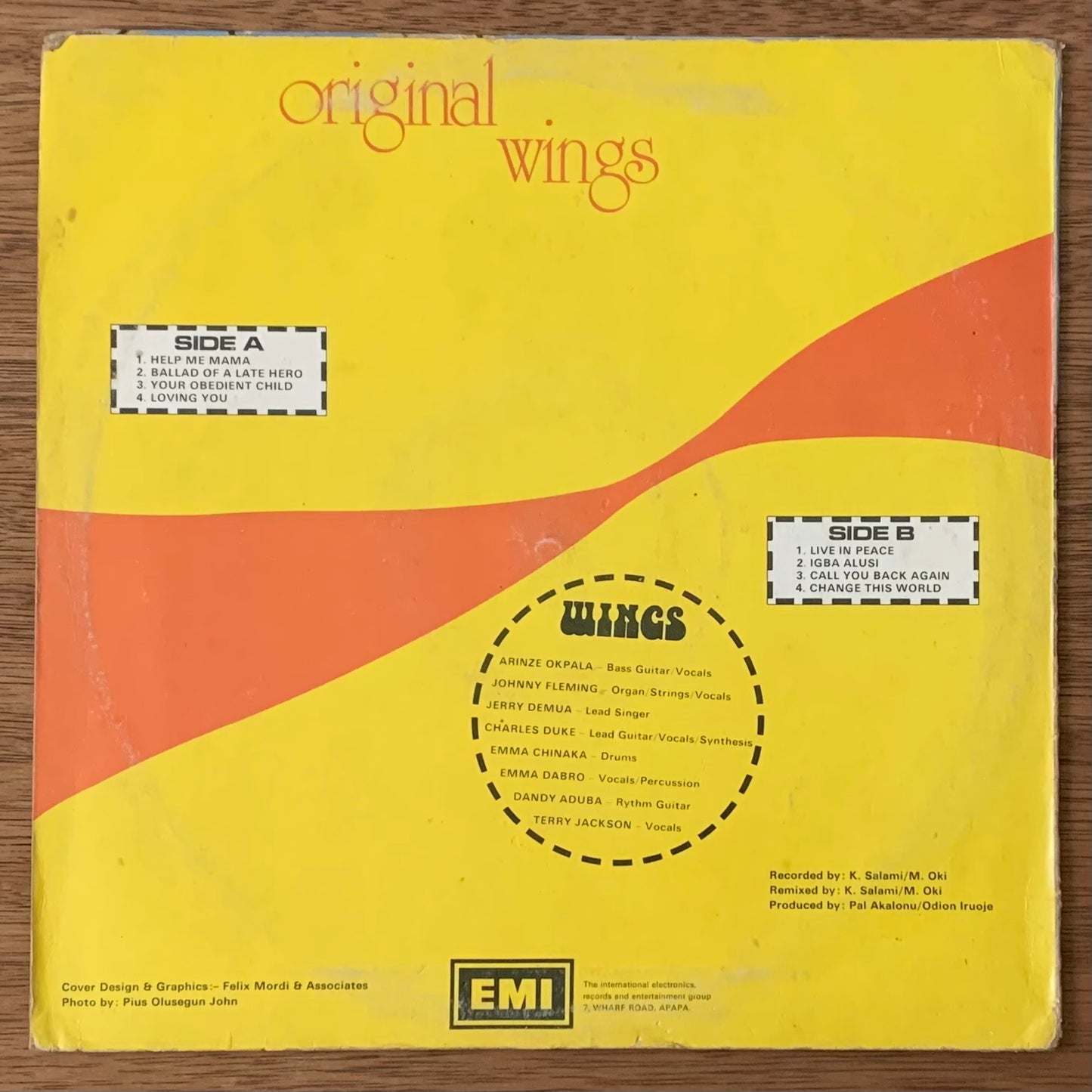 Original Wings-Change This World