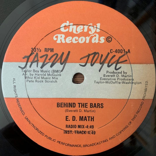 E. D. Math - Behind The Bars