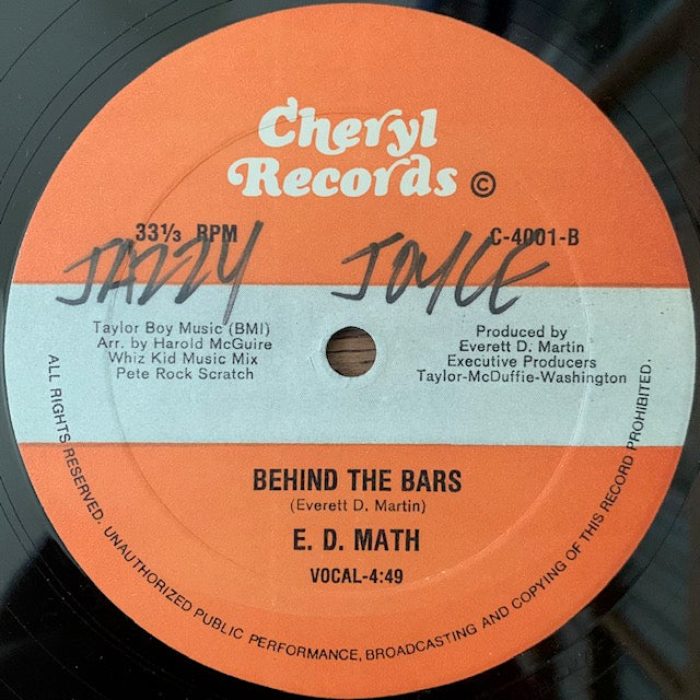 E. D. Math - Behind The Bars