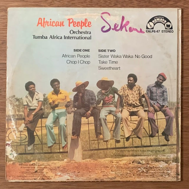Orchestra Tumba Africa International-African People