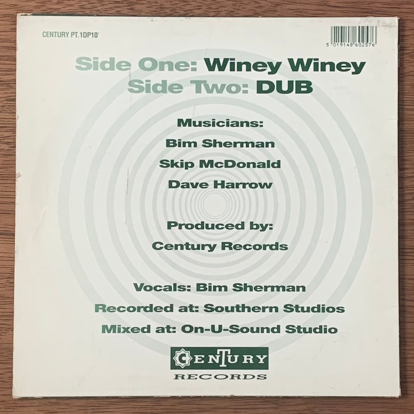 Bim Sherman - Winey Winey