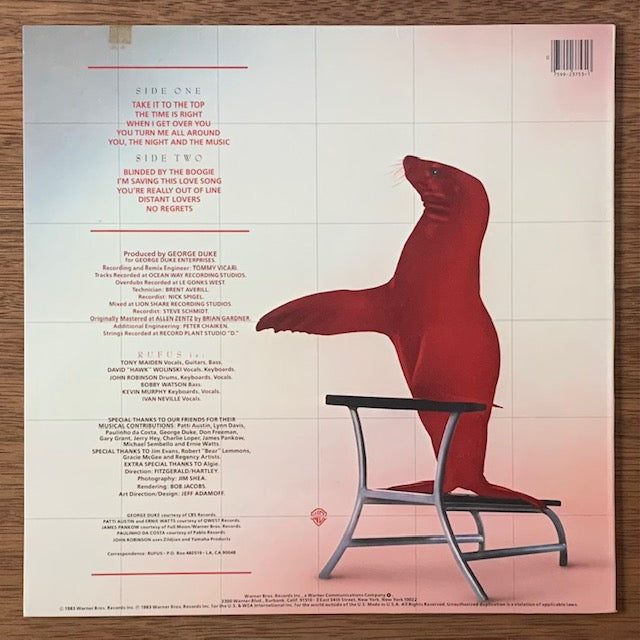 Rufus-Seal In Red