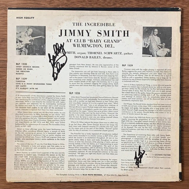 Jimmy Smith-At Club "Baby Grand" Wilmington, Delaware, Volume 2