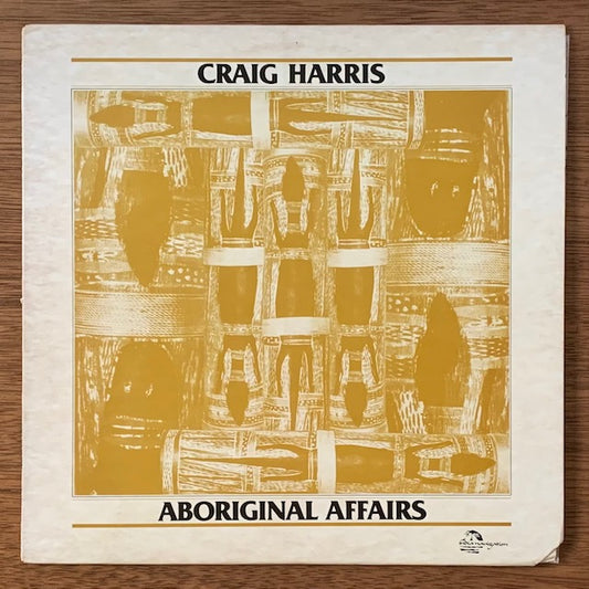 Craig Harris - Aboriginal Affairs