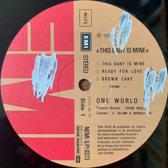 One World-This Baby Is Mine