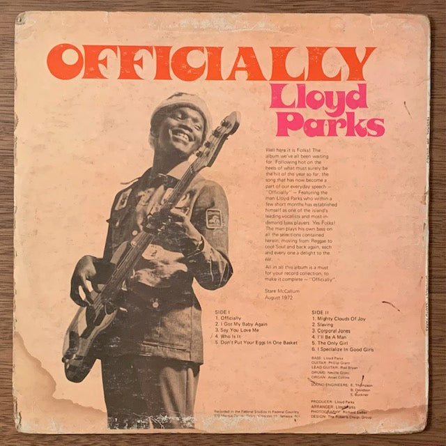 Lloyd Parks - Officially