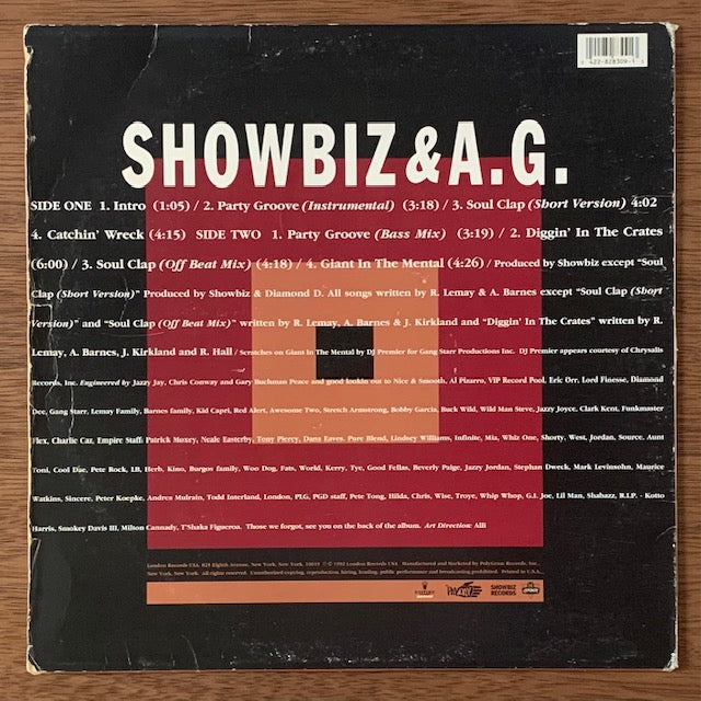 Showbiz & A.G. - Party Groove / Soul Clap