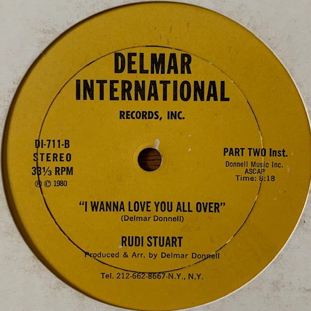 Rudi Stuart-I Wanna Love You All Over