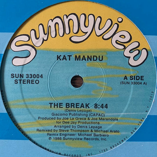 Kat Mandu / The Sunshine Band - The Break / Black Water Gold