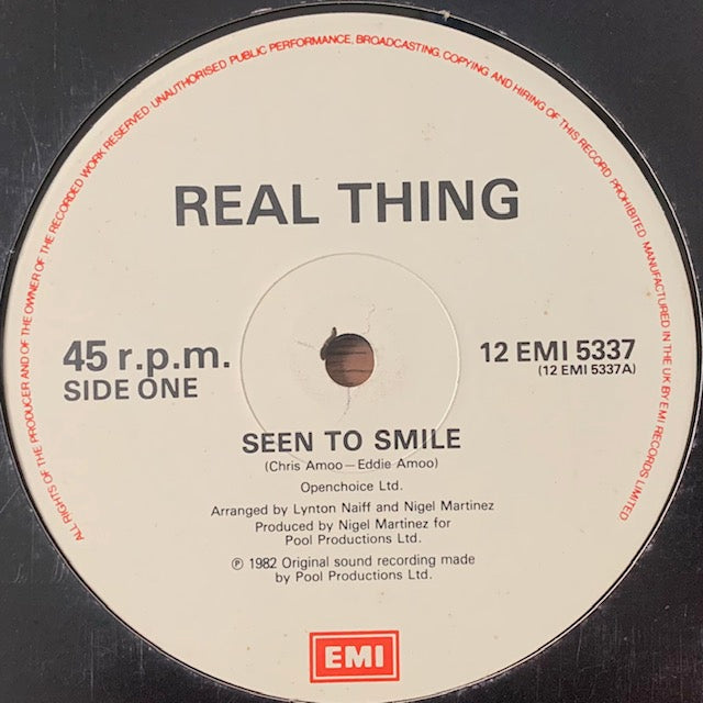 Real Thing - Seen To Smile