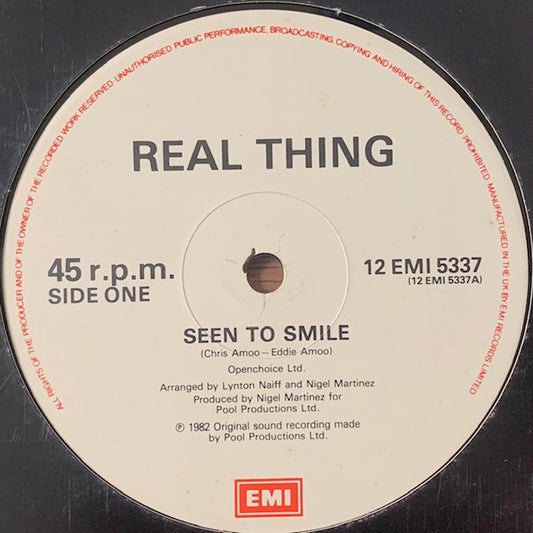 Real Thing - Seen To Smile