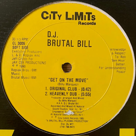 Brutal Bill-Get On The Move