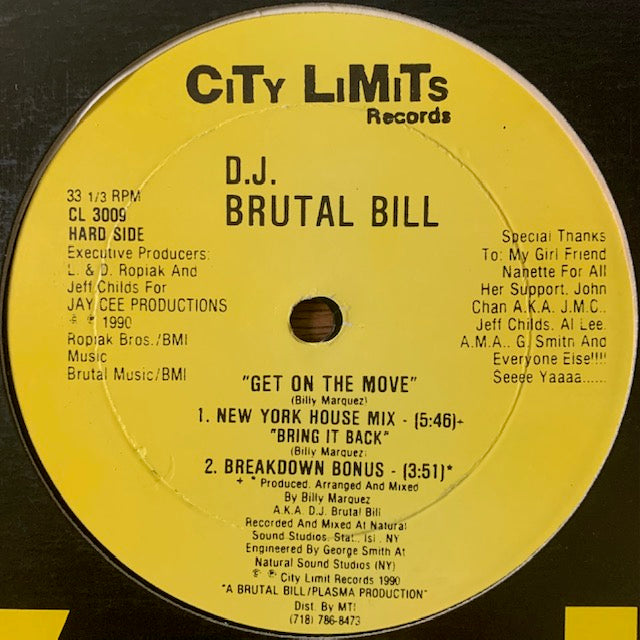 Brutal Bill-Get On The Move