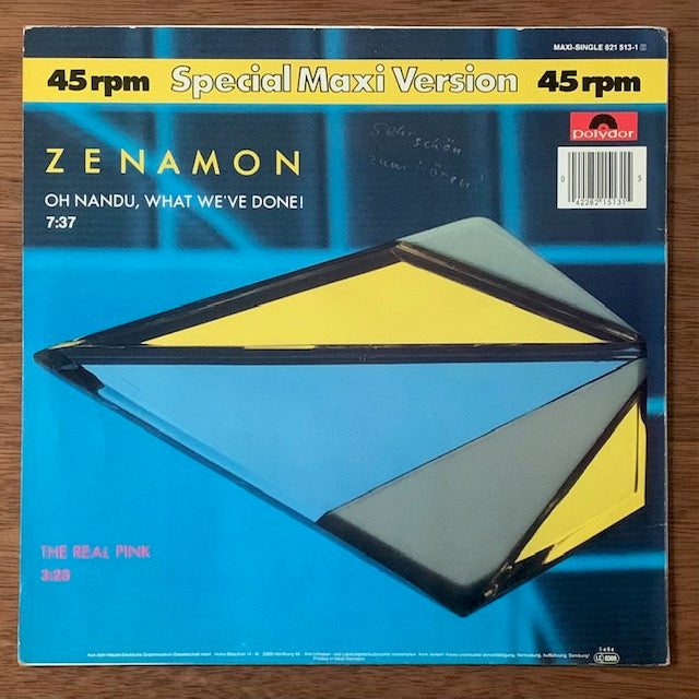 Zenamon-Oh Nandu, What We've Done!